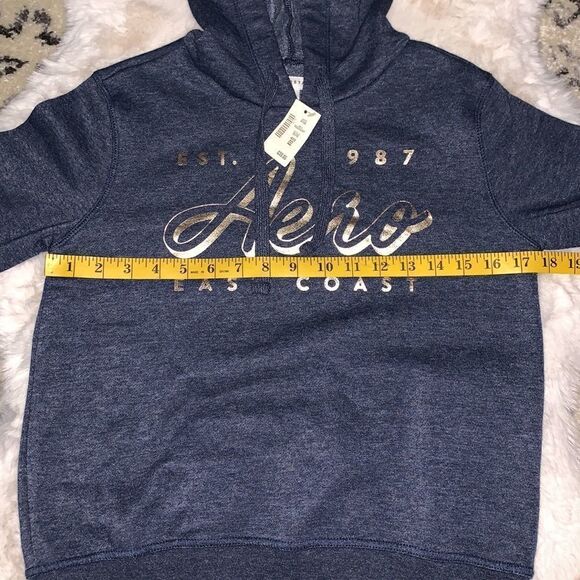 Aéropostale Hooded Sweatshirt Size XS NWT - Picture 4 of 6
